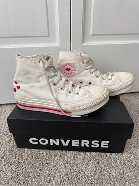 Converse Chuck Taylor All Star Lift Love Me Lots High Top Sneakers